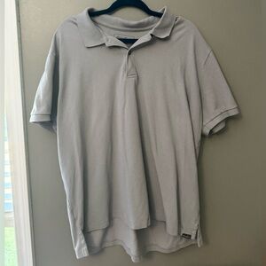 Eddie Bauer Men’s Grey Polo Teeshirt